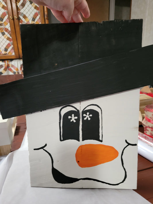 18" pallet wood Turkey/Snowman